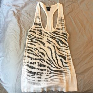 Zebra racer back